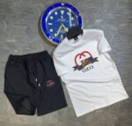 Gucci Half Tshirt Short Combo - Image 2