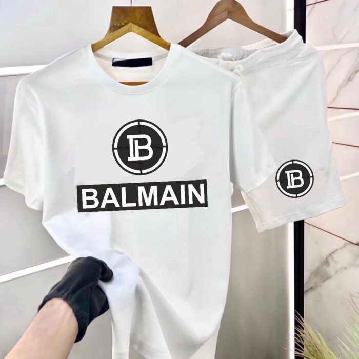 Balmain Stylish Niker Tshirt with Short