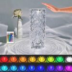 Crystal Touch Night Light for Bedroom Decor (16 Colors, Remote, USB) - Image 5