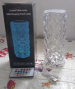Crystal Touch Night Light for Bedroom Decor (16 Colors, Remote, USB) - Image 10